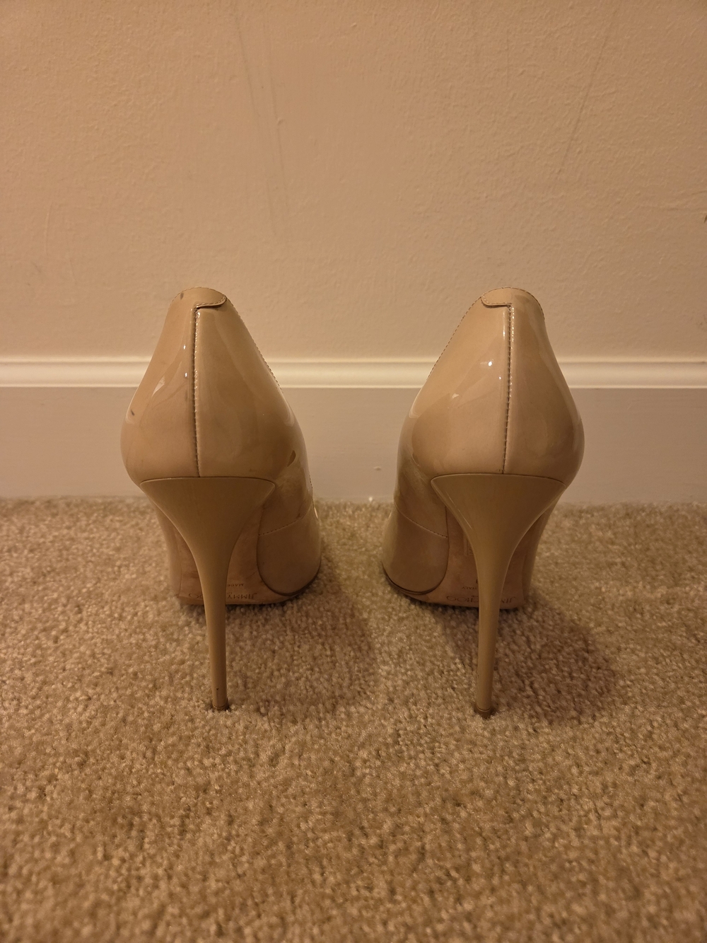 Jimmy Choo Anouk120 Nude 39 - Picture 4 of 12